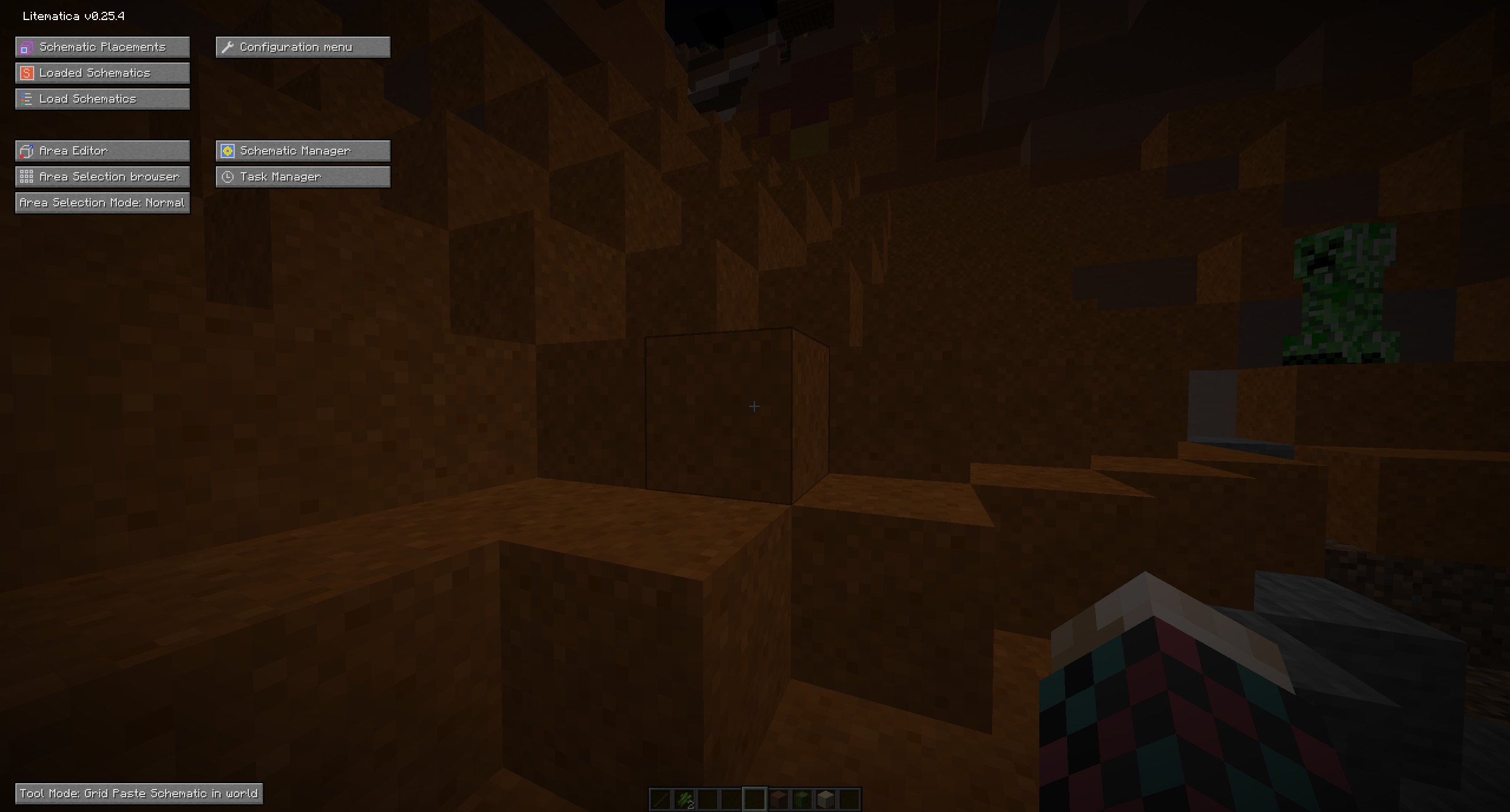 Open the Litematica menu